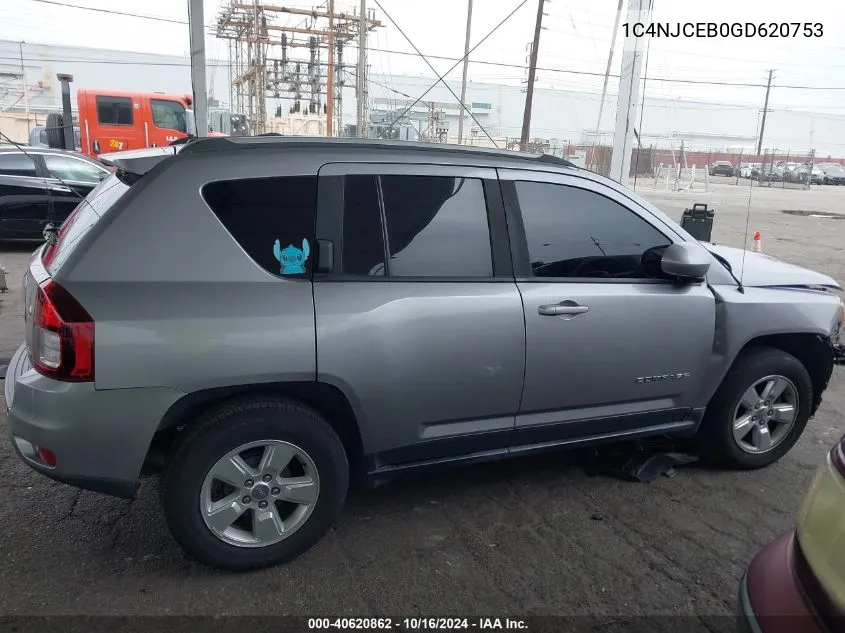 1C4NJCEB0GD620753 2016 Jeep Compass Latitude