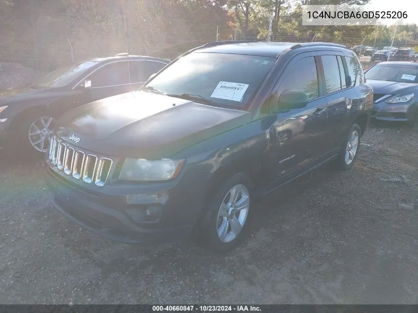 1C4NJCBA6GD525206 2016 Jeep Compass Sport