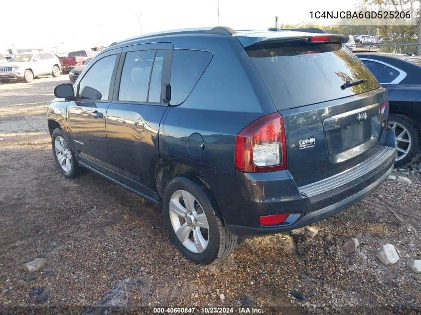 1C4NJCBA6GD525206 2016 Jeep Compass Sport