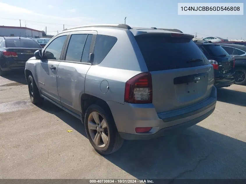 1C4NJCBB6GD546808 2016 Jeep Compass Sport