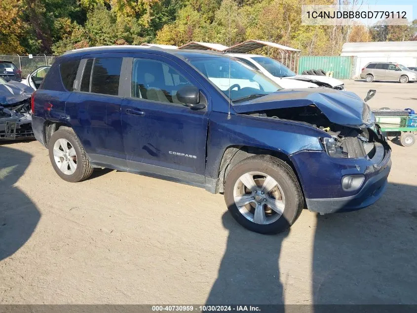 1C4NJDBB8GD779112 2016 Jeep Compass Sport