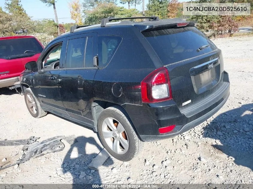 1C4NJCBA2GD525610 2016 Jeep Compass Sport