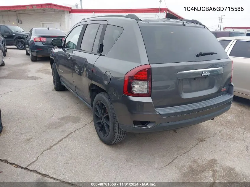 1C4NJCBA6GD715586 2016 Jeep Compass Sport