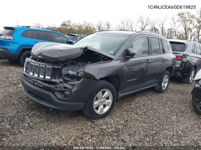 1C4NJCEA6GD619825 2016 Jeep Compass Latitude