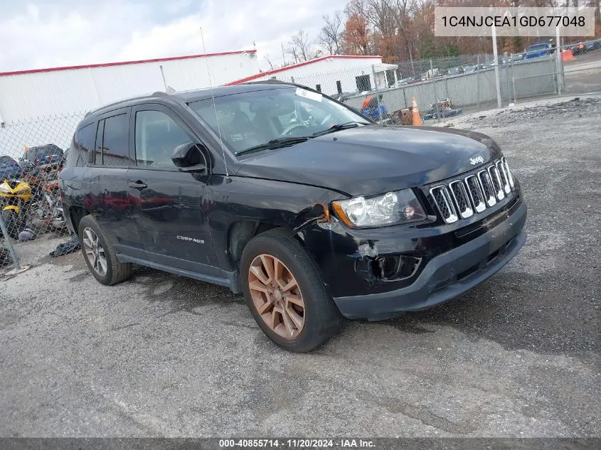 2016 Jeep Compass High Altitude Edition VIN: 1C4NJCEA1GD677048 Lot: 40855714