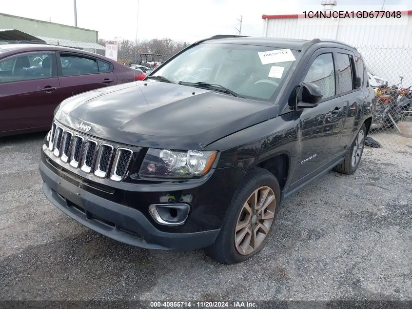 2016 Jeep Compass High Altitude Edition VIN: 1C4NJCEA1GD677048 Lot: 40855714