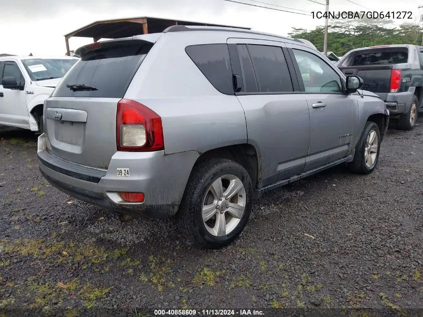 2016 Jeep Compass Sport VIN: 1C4NJCBA7GD641272 Lot: 40858609