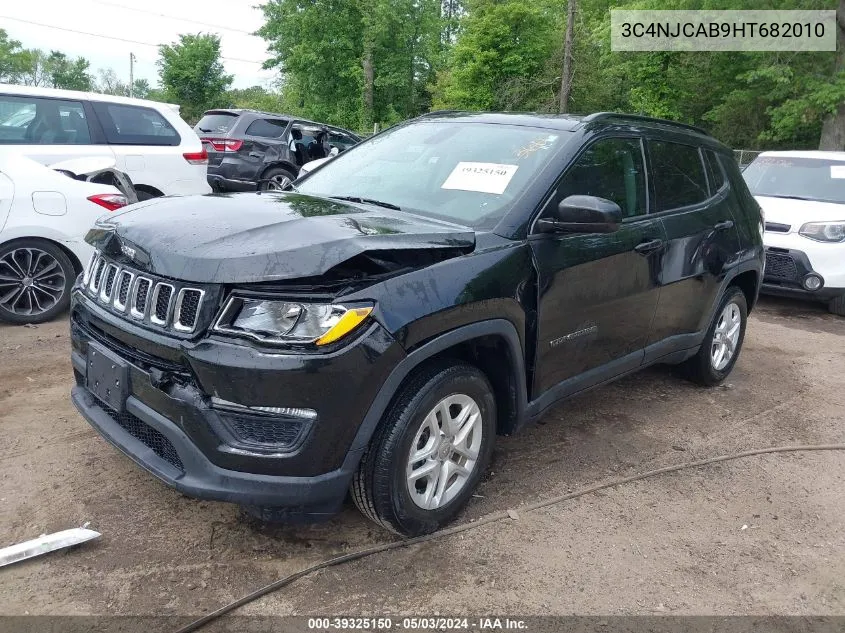 3C4NJCAB9HT682010 2017 Jeep New Compass Sport Fwd