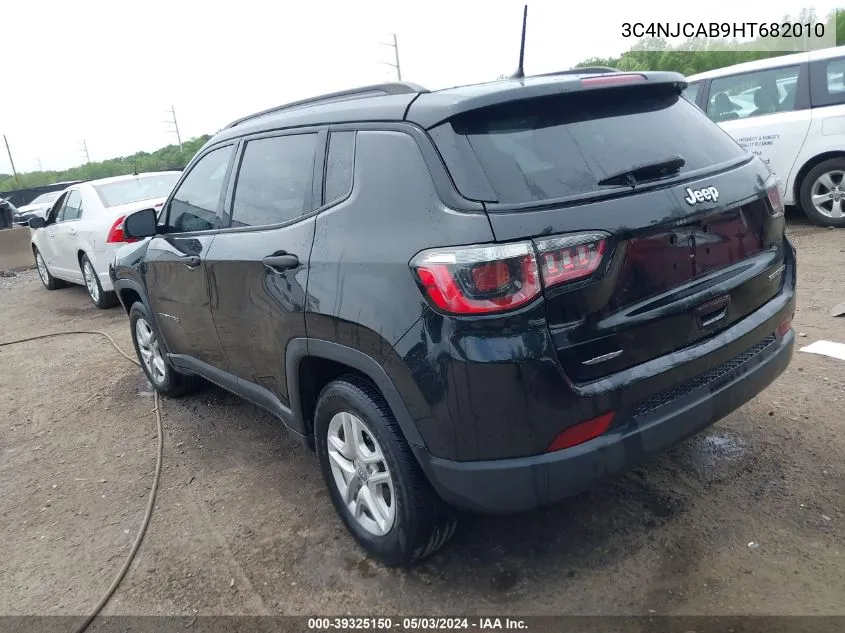 3C4NJCAB9HT682010 2017 Jeep New Compass Sport Fwd