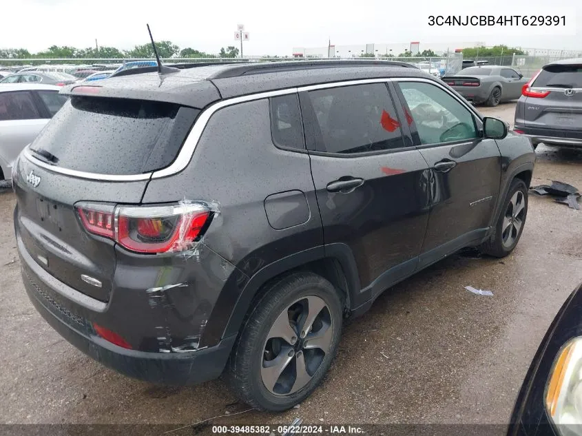 3C4NJCBB4HT629391 2017 Jeep New Compass Latitude Fwd