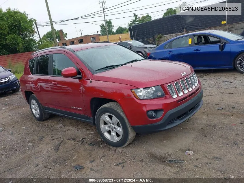 1C4NJCEA6HD206823 2017 Jeep Compass Latitude Fwd