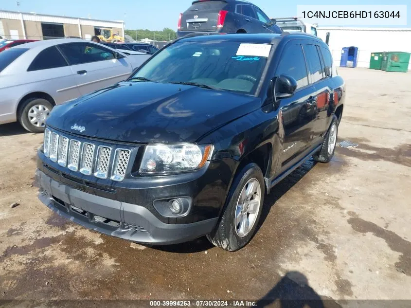 2017 Jeep Compass Latitude Fwd VIN: 1C4NJCEB6HD163044 Lot: 39994263