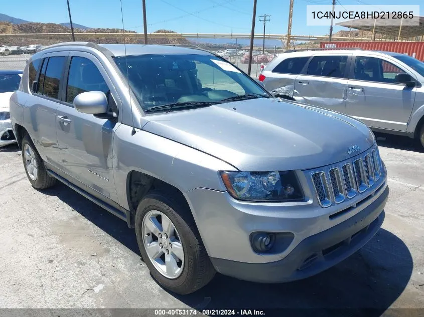 1C4NJCEA8HD212865 2017 Jeep Compass Latitude Fwd