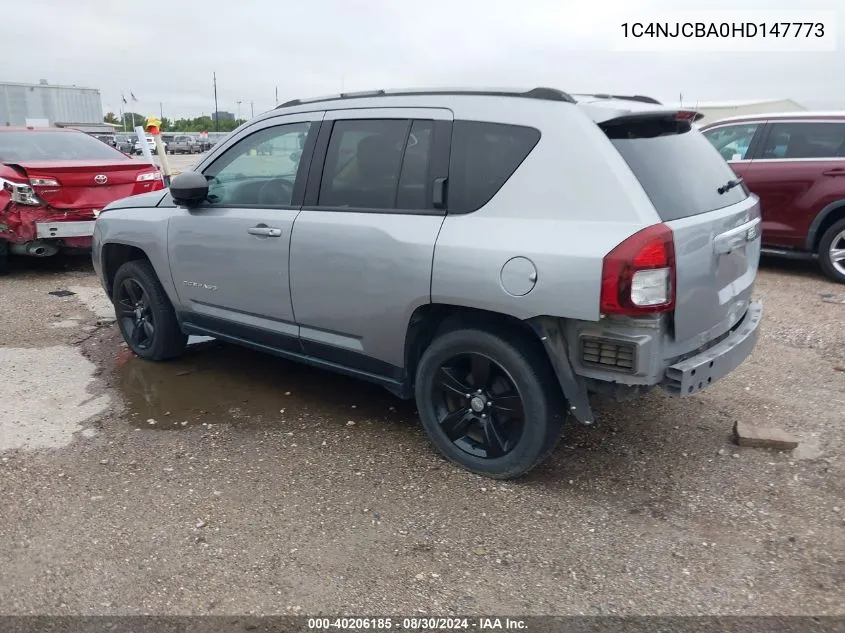 1C4NJCBA0HD147773 2017 Jeep Compass Sport Fwd