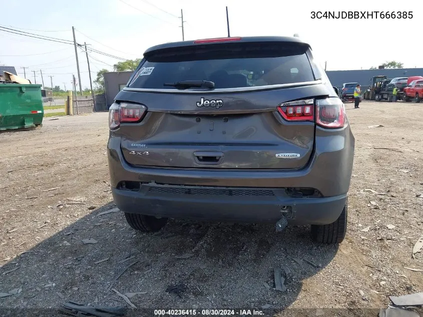 3C4NJDBBXHT666385 2017 Jeep New Compass Latitude 4X4