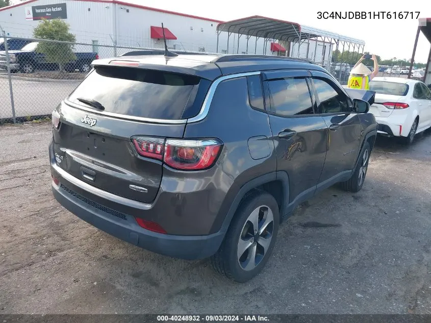 3C4NJDBB1HT616717 2017 Jeep New Compass Latitude 4X4