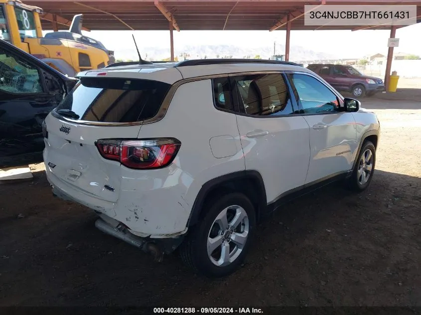 3C4NJCBB7HT661431 2017 Jeep Compass Latitude