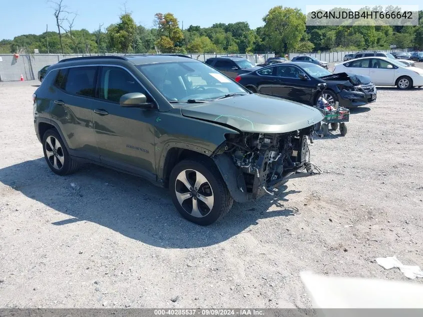 3C4NJDBB4HT666642 2017 Jeep New Compass Latitude 4X4