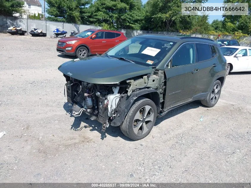 3C4NJDBB4HT666642 2017 Jeep New Compass Latitude 4X4