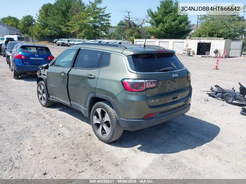 3C4NJDBB4HT666642 2017 Jeep New Compass Latitude 4X4