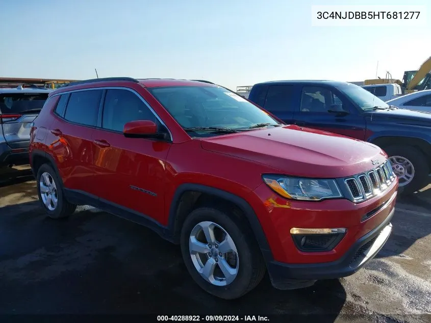 3C4NJDBB5HT681277 2017 Jeep New Compass Latitude 4X4