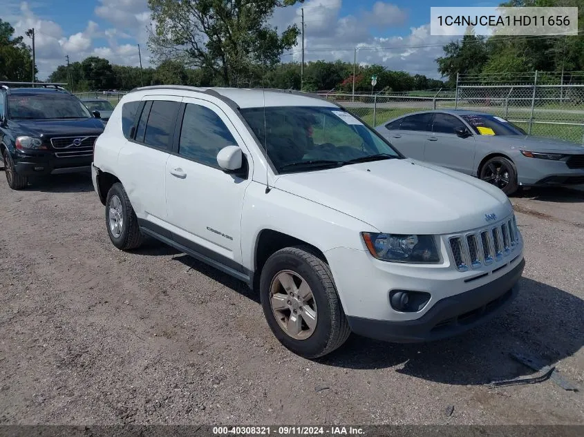 2017 Jeep Compass Latitude VIN: 1C4NJCEA1HD11656 Lot: 40308321