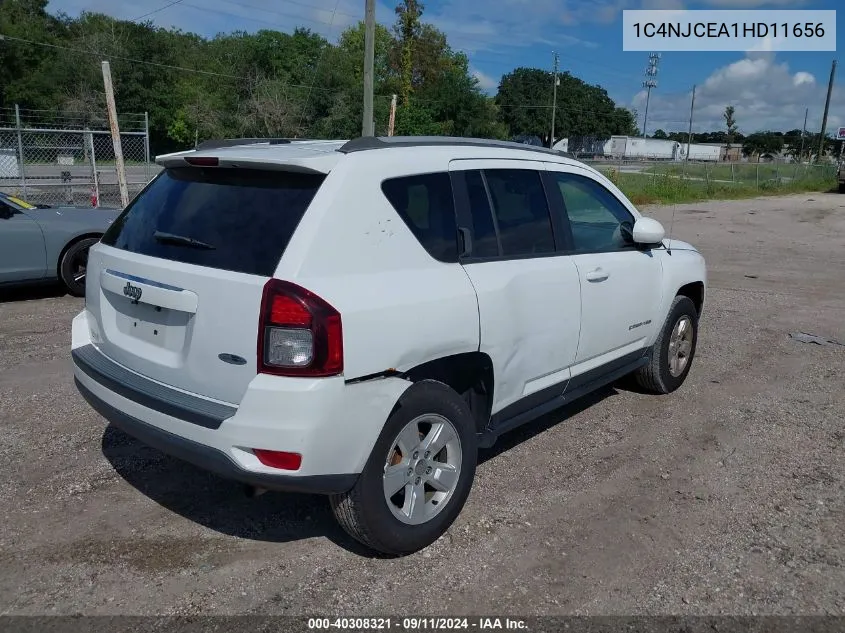 1C4NJCEA1HD11656 2017 Jeep Compass Latitude