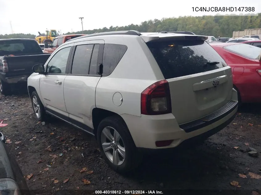 1C4NJCBA8HD147388 2017 Jeep Compass Sport Fwd