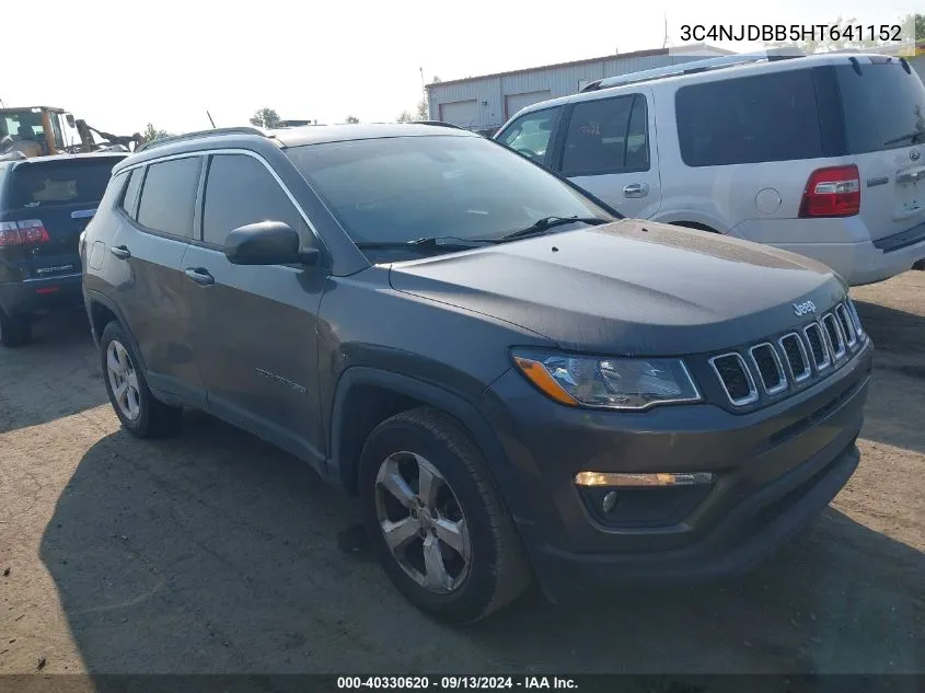 3C4NJDBB5HT641152 2017 Jeep Compass Latitude