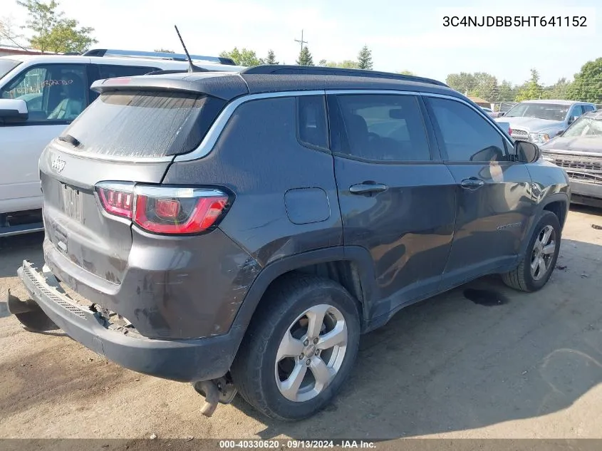 3C4NJDBB5HT641152 2017 Jeep Compass Latitude