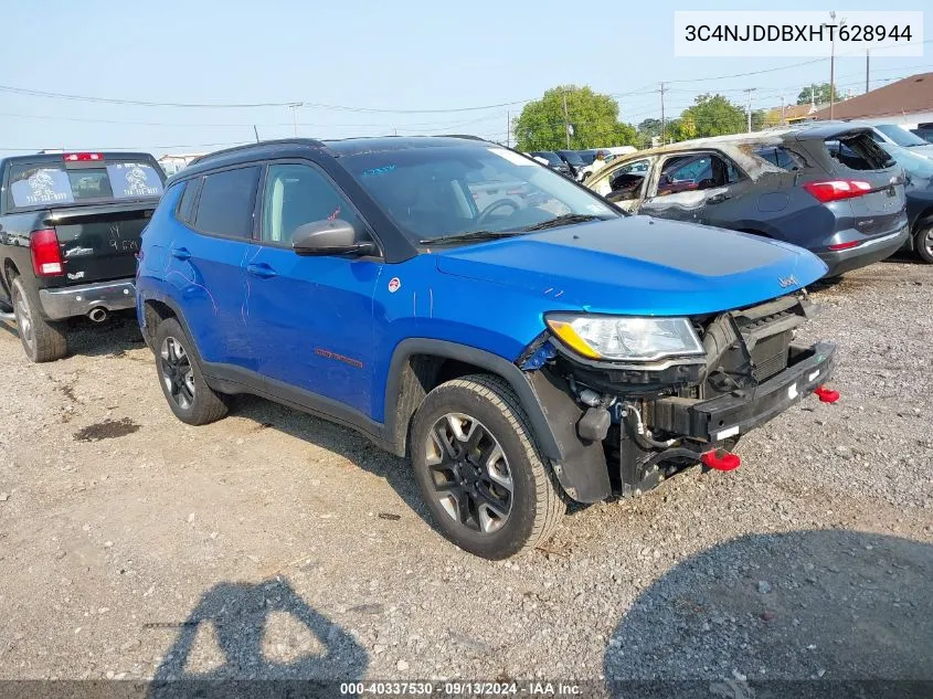 3C4NJDDBXHT628944 2017 Jeep New Compass Trailhawk 4X4