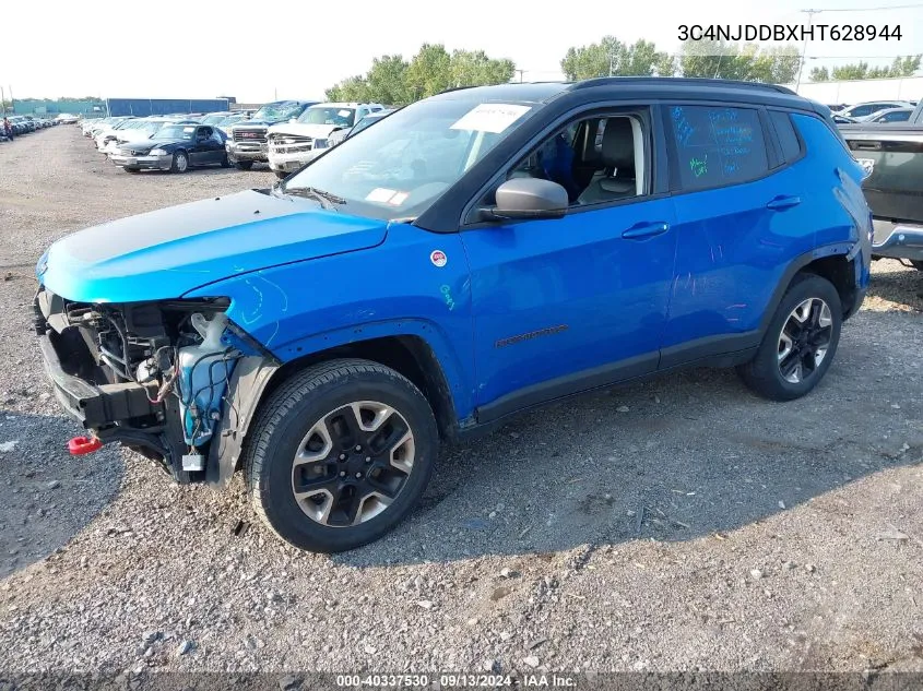 3C4NJDDBXHT628944 2017 Jeep New Compass Trailhawk 4X4