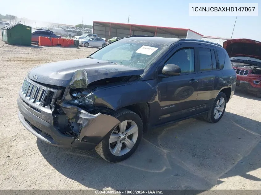 1C4NJCBAXHD147067 2017 Jeep Compass Sport Fwd