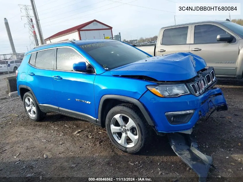 3C4NJDBB0HT680084 2017 Jeep New Compass Latitude 4X4