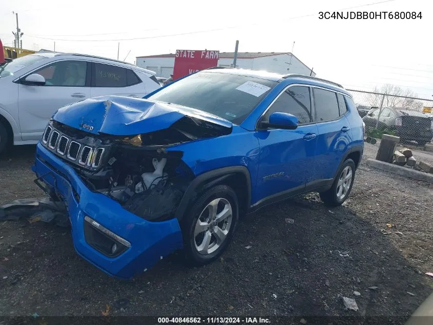 3C4NJDBB0HT680084 2017 Jeep New Compass Latitude 4X4