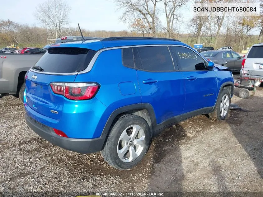 3C4NJDBB0HT680084 2017 Jeep New Compass Latitude 4X4