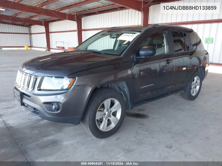 2017 Jeep Compass Sport 4X4 VIN: 1C4NJDBB8HD133859 Lot: 40904351