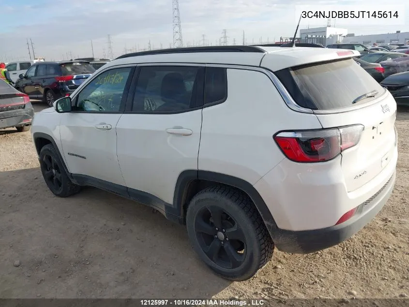 2018 Jeep Compass Latitude VIN: 3C4NJDBB5JT145614 Lot: 12125997