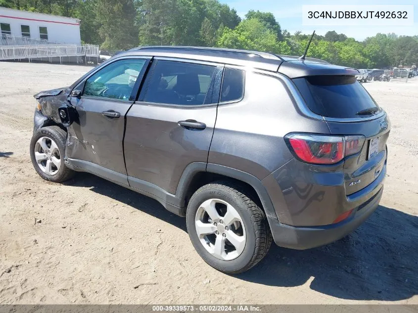 3C4NJDBBXJT492632 2018 Jeep Compass Latitude 4X4