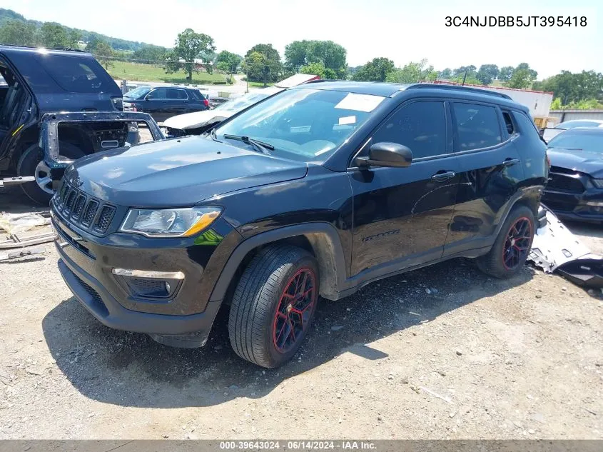 3C4NJDBB5JT395418 2018 Jeep Compass Altitude 4X4