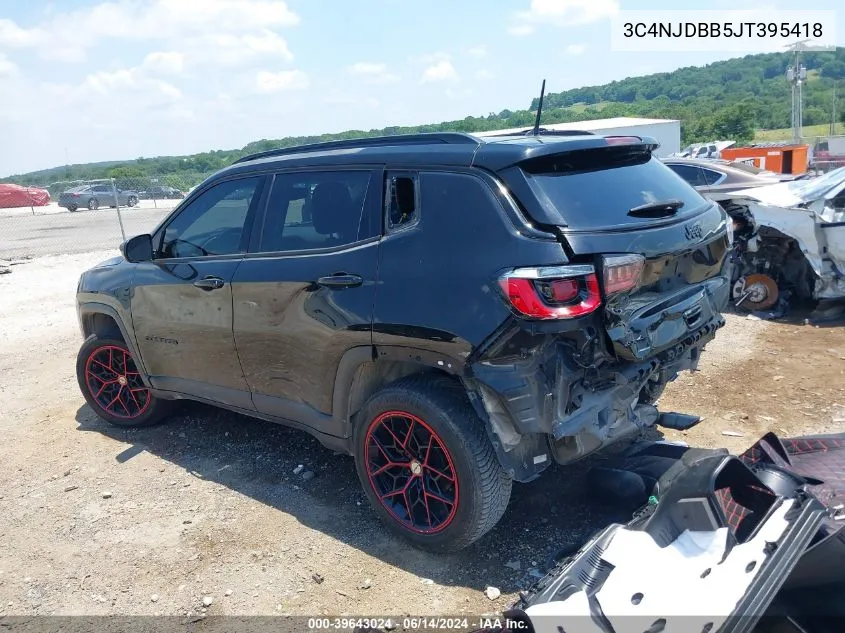 2018 Jeep Compass Altitude 4X4 VIN: 3C4NJDBB5JT395418 Lot: 39643024