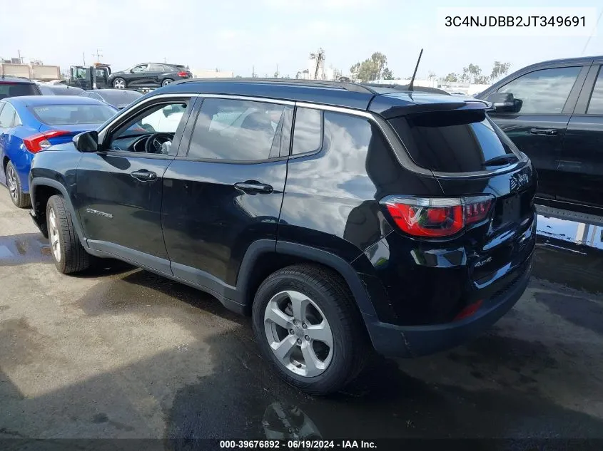 3C4NJDBB2JT349691 2018 Jeep Compass Latitude 4X4