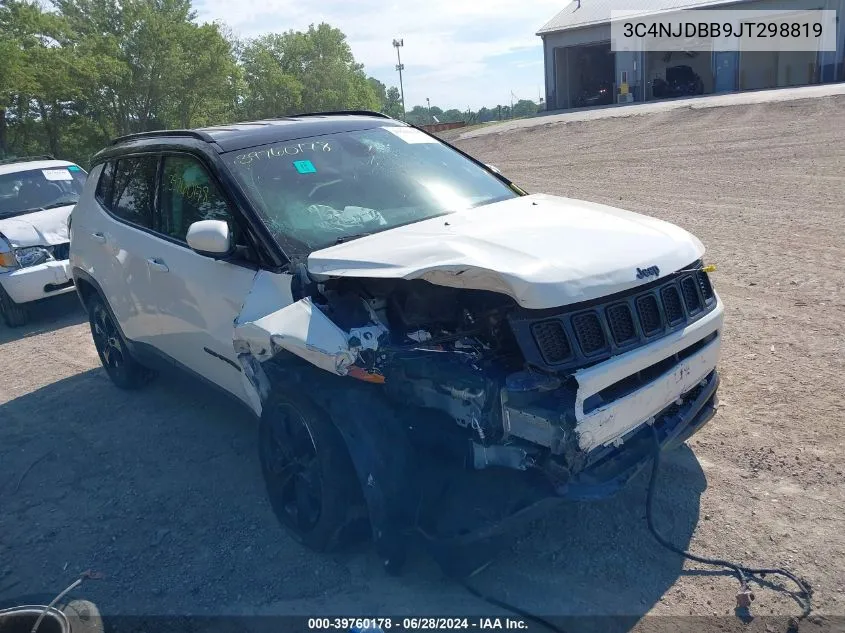 2018 Jeep Compass Altitude 4X4 VIN: 3C4NJDBB9JT298819 Lot: 39760178