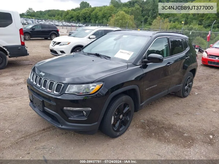 3C4NJCBB9JT377000 2018 Jeep Compass Latitude Fwd