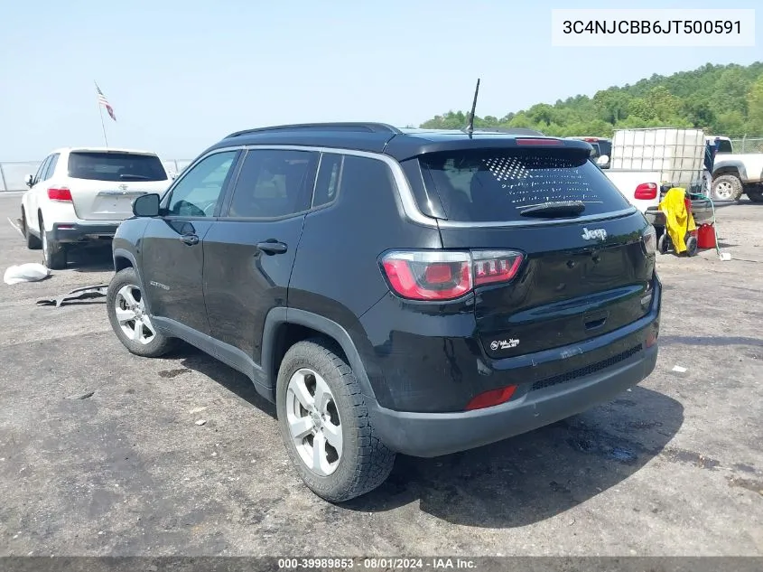 3C4NJCBB6JT500591 2018 Jeep Compass Latitude Fwd