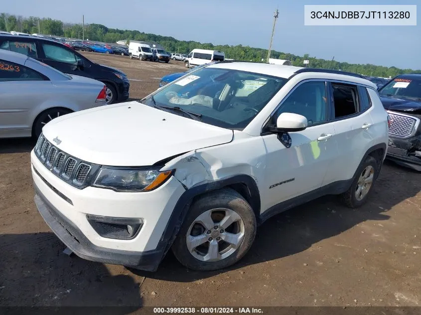 3C4NJDBB7JT113280 2018 Jeep Compass Latitude 4X4