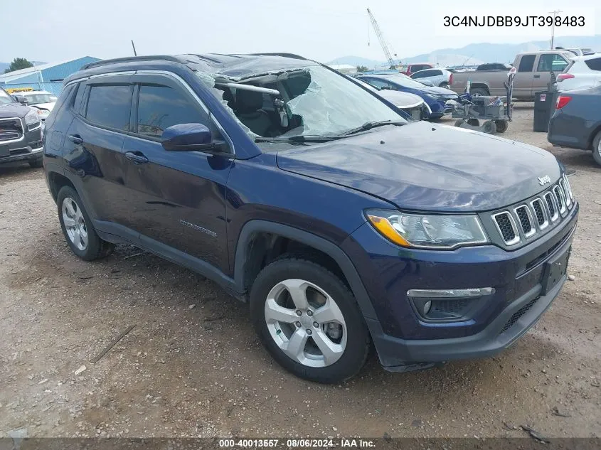 3C4NJDBB9JT398483 2018 Jeep Compass Latitude 4X4