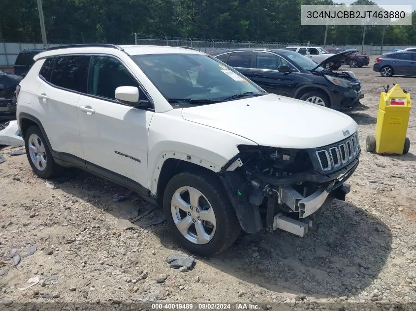 3C4NJCBB2JT463880 2018 Jeep Compass Latitude Fwd