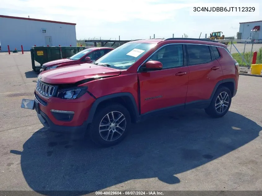 3C4NJDBB6JT112329 2018 Jeep Compass Latitude 4X4