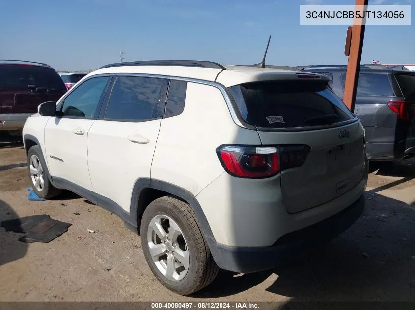 3C4NJCBB5JT134056 2018 Jeep Compass Latitude Fwd